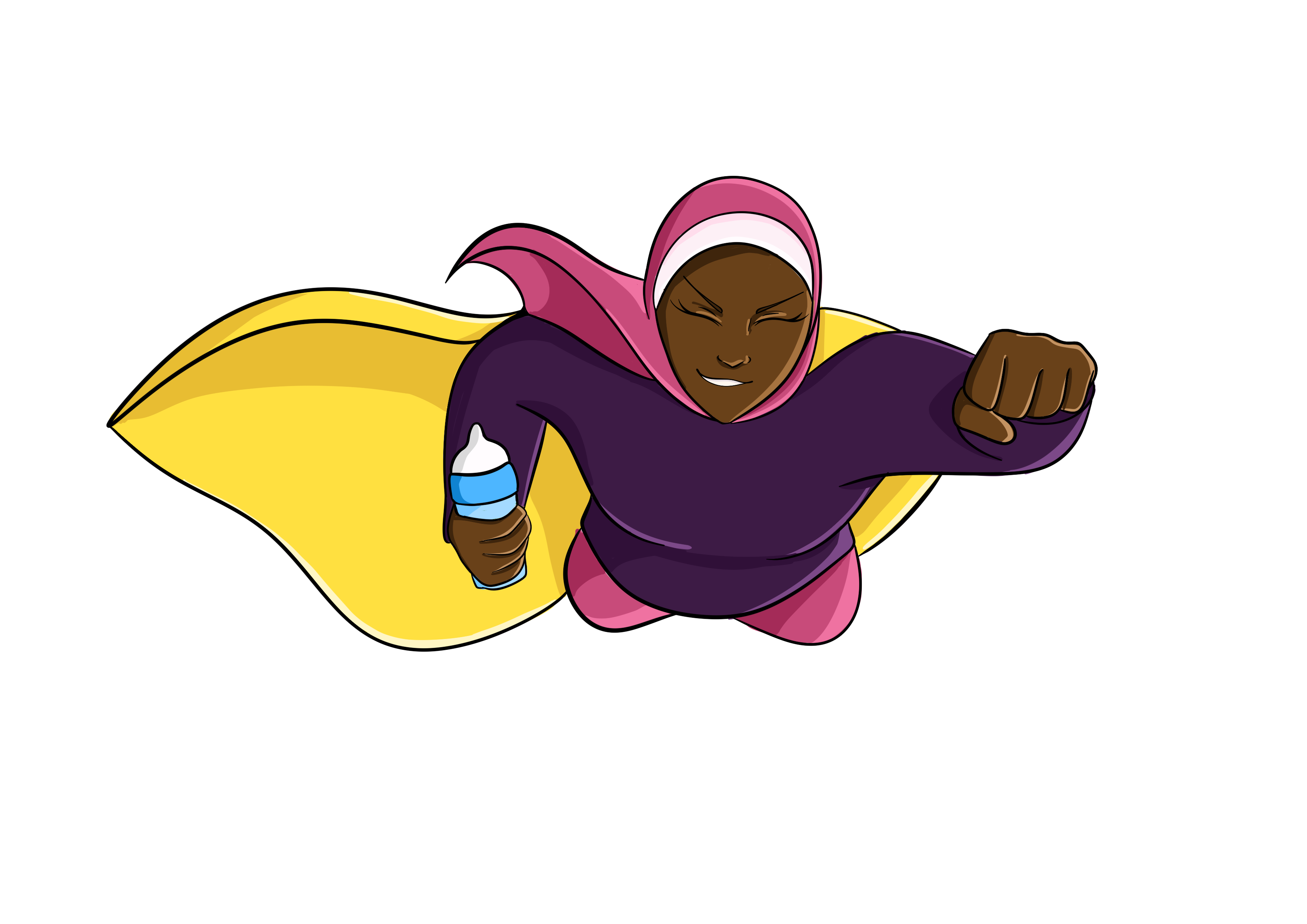 Wonder maman qui s'envole